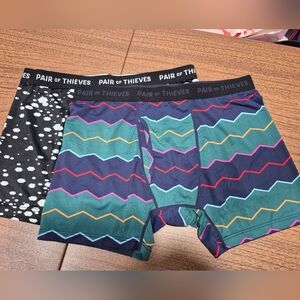 Like New! 2 Pair Of Thieves Boxer Briefs